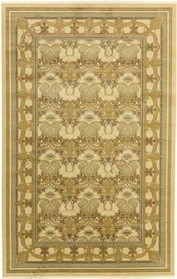 金黄古典经典地毯