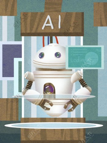 人工智能AI制造机器人