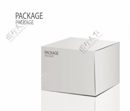 各式简单的包装盒设计素材