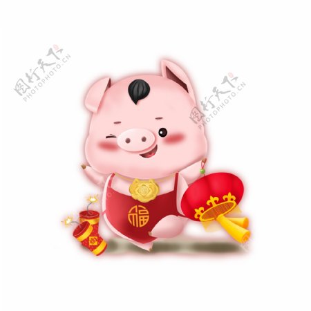 2019猪年喜庆元素设计