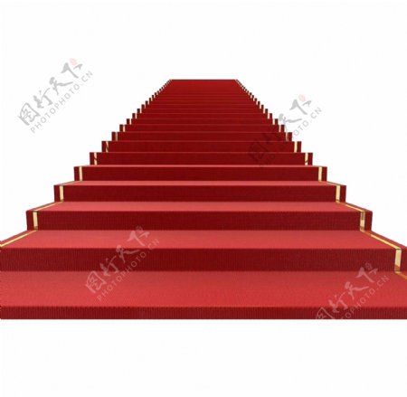 红毯地毯阶梯