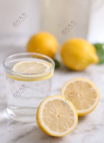 小清新柠檬水
