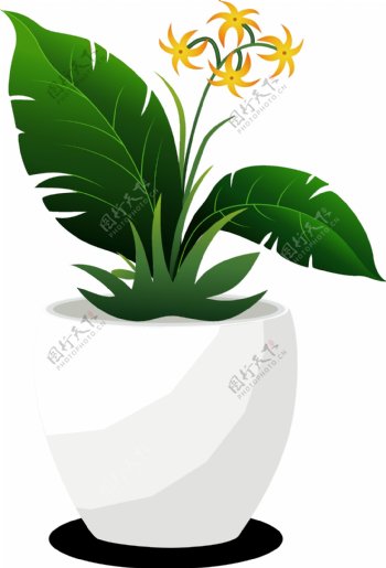 花草植物类矢量手绘元素套图2