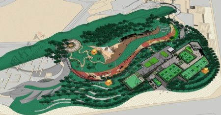 市民运动公园规划设计