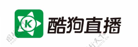 酷狗直播logo标志