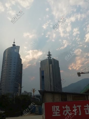 临沧市地标建筑打击