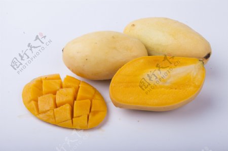 实物图摄影图热带水果芒果