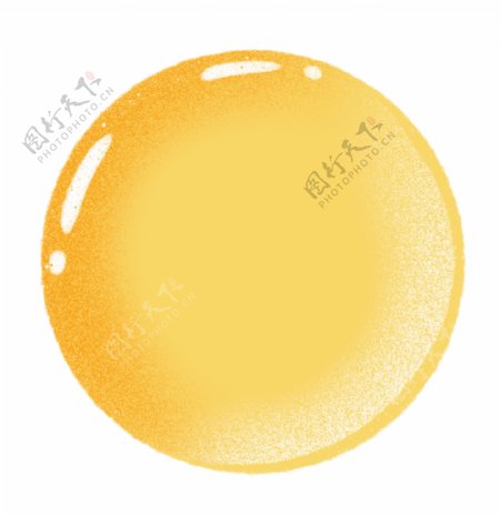 黄色泡泡