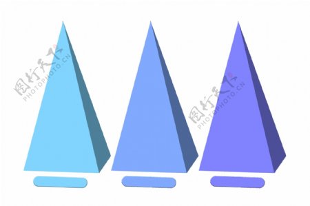 三角形柱状图ppt插图