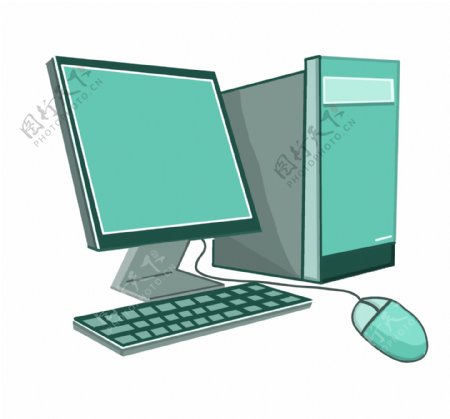 台式办公电脑