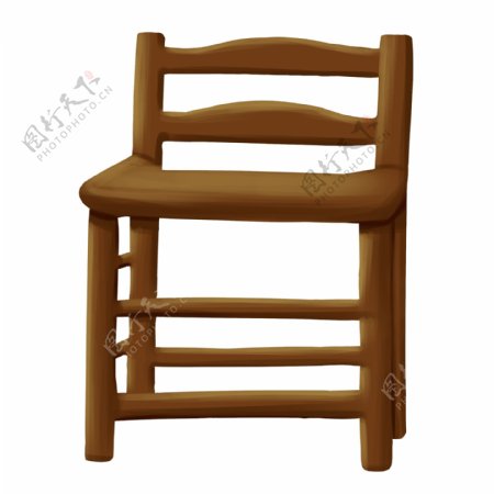 椅子木质卡通家具
