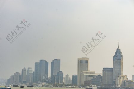上海黄浦江建筑风景摄影