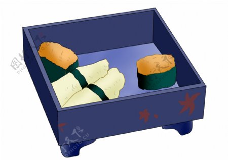 一盒日本美食插图