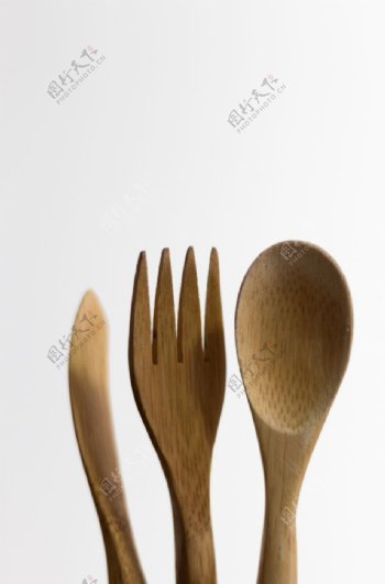 木质西餐餐具