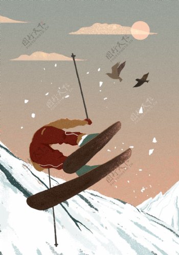 梦游记滑雪