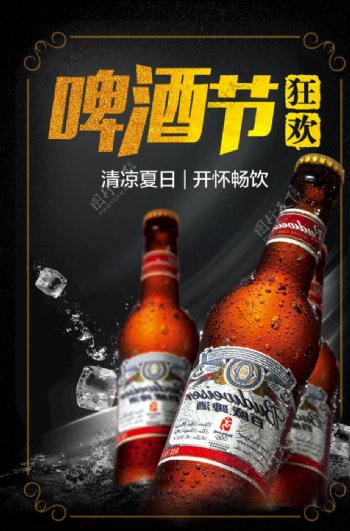 啤酒节海报展板
