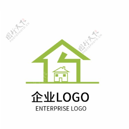 房地产业绿色公司企业LOGO标志