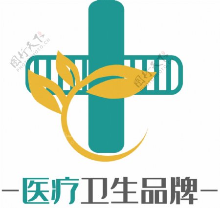 时尚创意医药卫生十字医疗logo