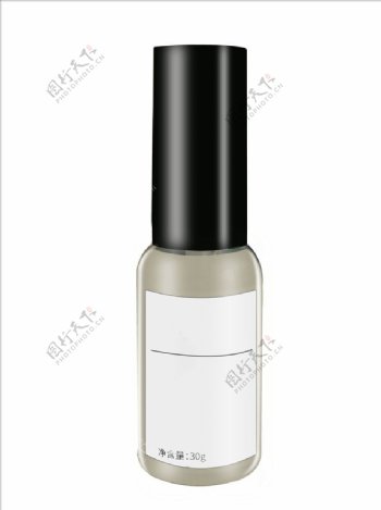 商业精修化妆品瓶子PSD