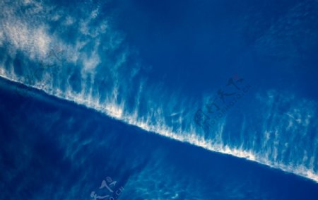 大海海水海浪风景背景