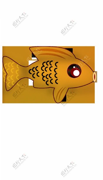 小鱼鱼鱼素材卡通鱼