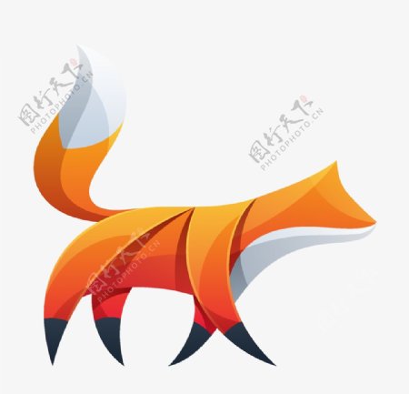 创意狐狸标志设计