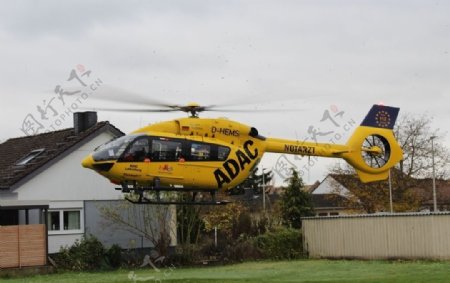 直升机Adac紧急医疗服务