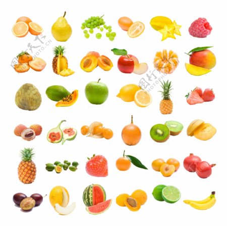 水果有机水果蔬菜素材