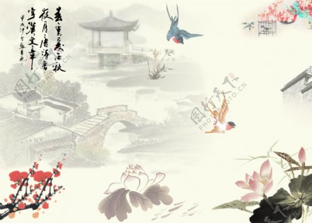 中国风古典画