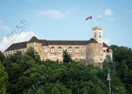 城堡斯洛文尼亚欧洲景观
