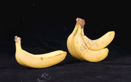 香蕉黄色的果健康食物