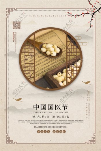 中国国医节海报
