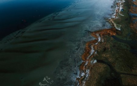 大海海浪地形风景背景