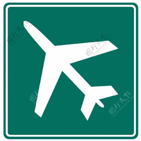 飞机机场图标