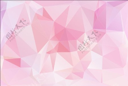 粉色几何图形背景菱形