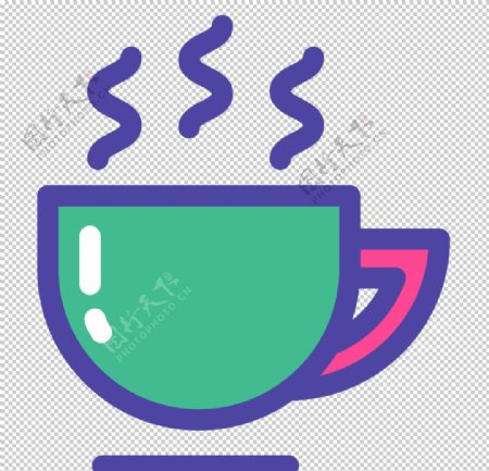 咖啡餐饮标志图形图标装饰素材