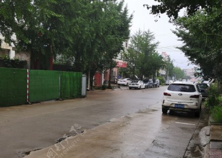 雨天的街道
