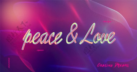爱与和平电脑壁纸