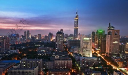 南京城市夜景