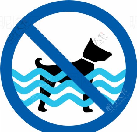 宠物禁止游泳