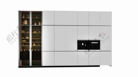 厨房壁柜3d模型