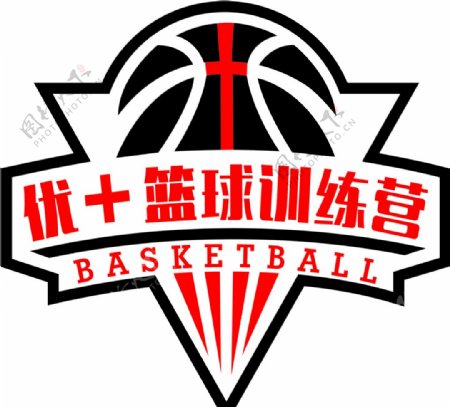 篮球logo训练营标志