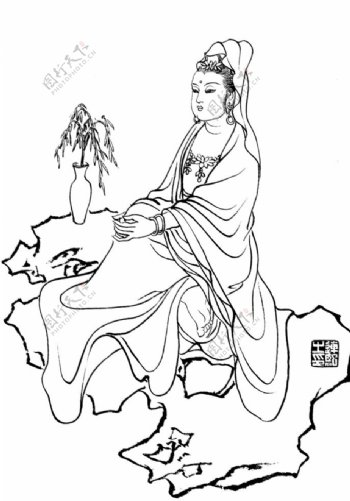 线描画谱图片