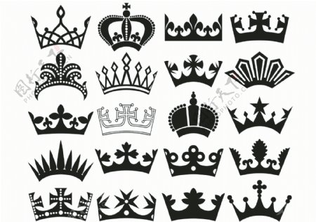 皇冠标志标识图标装饰素材图片