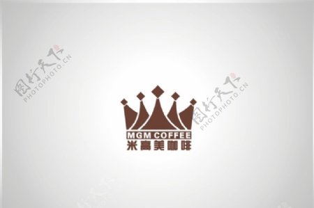 米高美咖啡标志图片