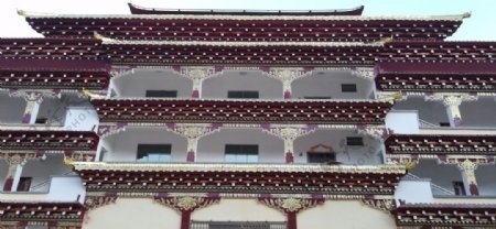 寺院大楼建筑图片