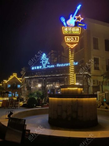 广西防城港夜生活图片