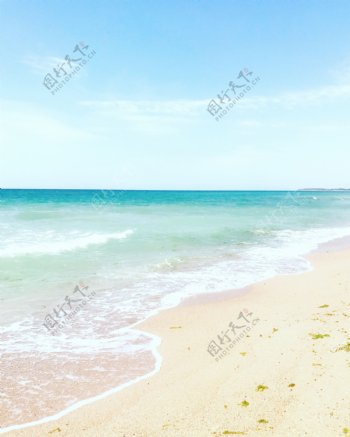大海海滩图片
