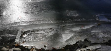 湖泊冰川风景图片