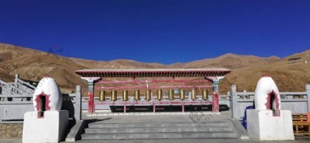 西藏佛寺寺院建筑图片